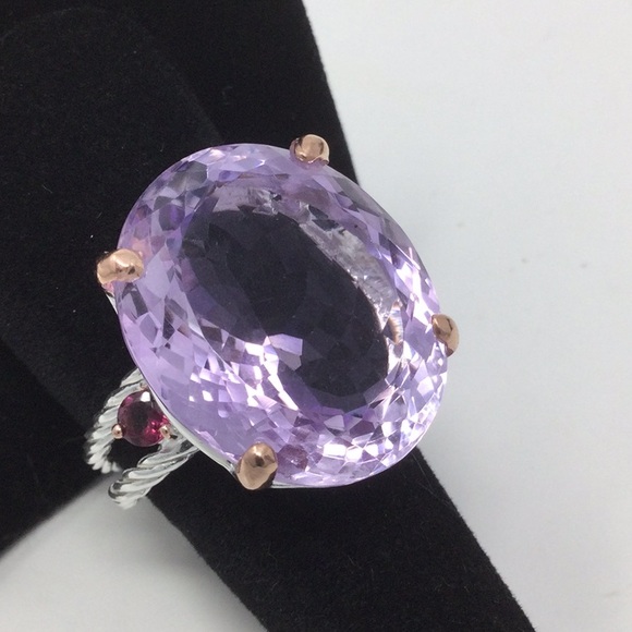 Atlanta Gem & Mineral Show Jewelry - ⭐️HOLD VICTORIA⭐️ Big Thrill, 35 CTW Genuine Amethyst Ring